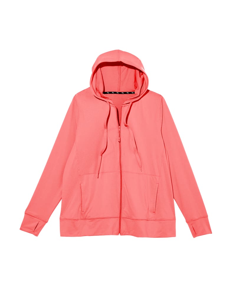 Front of plus size Atlas Hooded Jacket by NOLA | Dia&Co | dia_product_style_image_id:120031